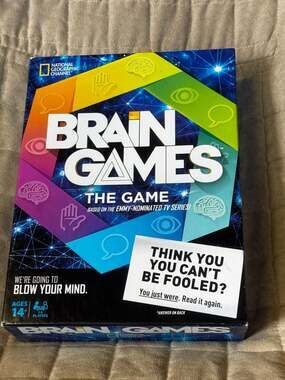 Brain Games The Game National Geographic Channel Board Game By Buffalo Games